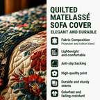Annora - Quilted Sofa Cover Chalet Winters